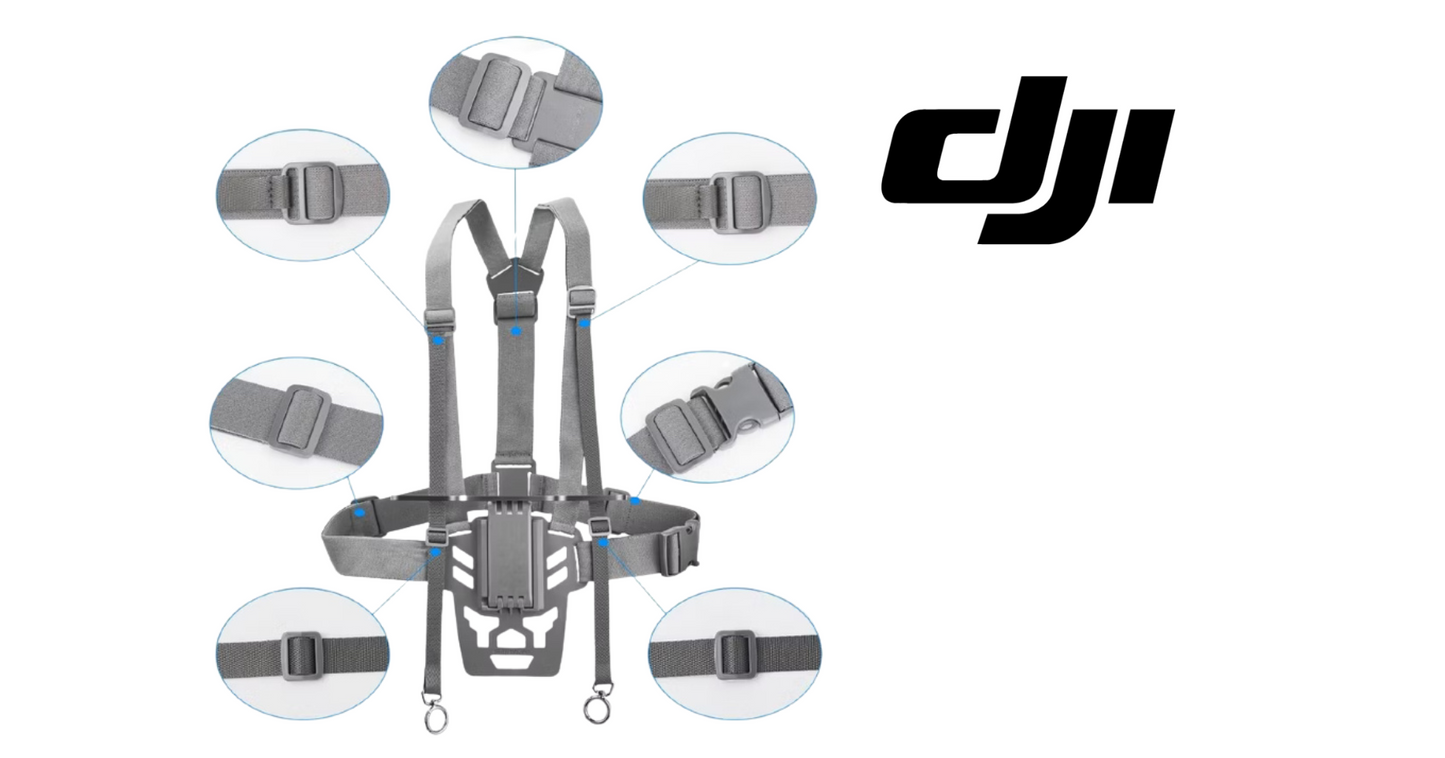 DJI Agras Remote Controller Mount - Hands Free Support Strap