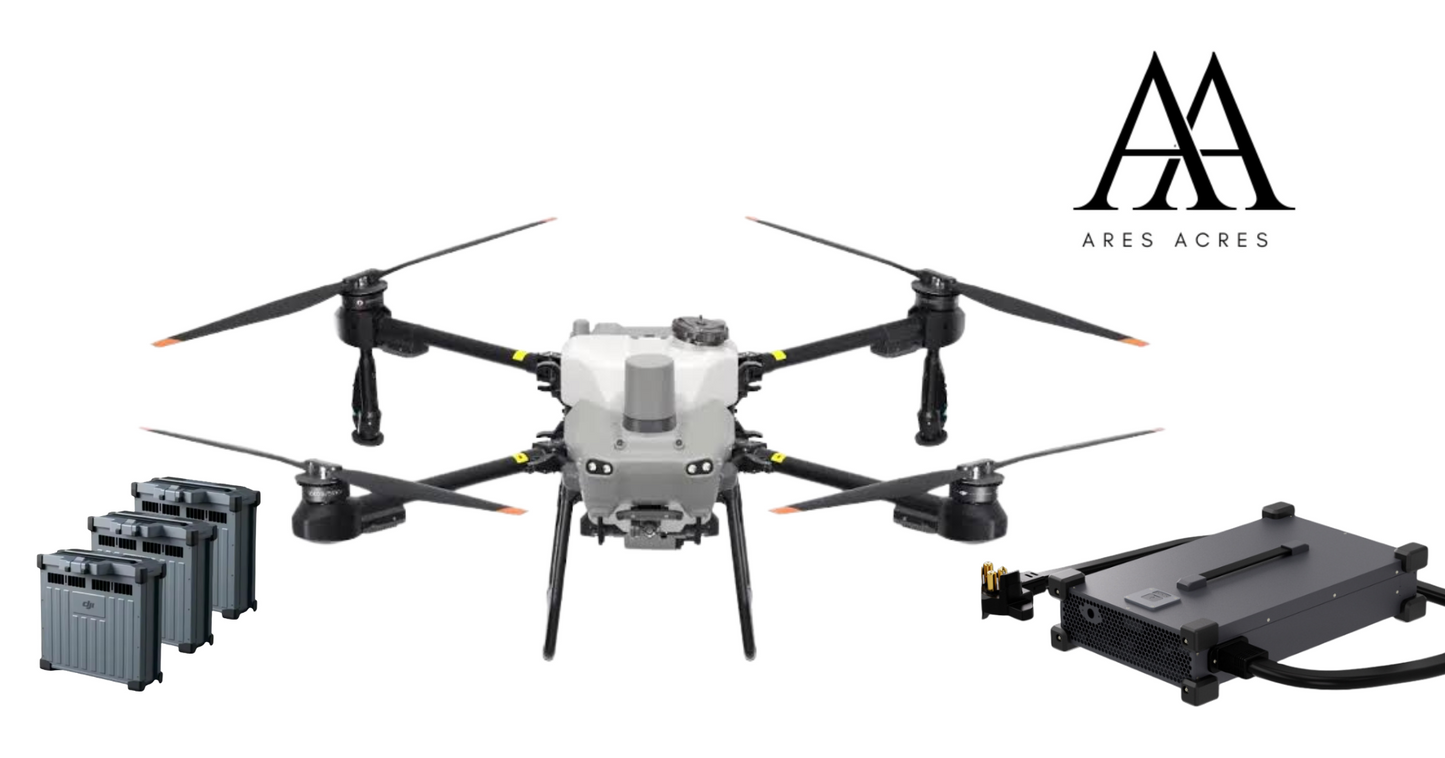DJI Agras T50 Agro Sprayer Drone - Ares Set - 3 Batteries & Charger