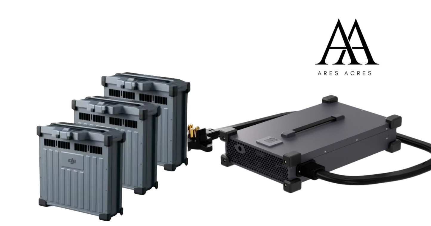 DJI Agras T50 Agro Sprayer Drone - Ares Set - 3 Batteries & Charger