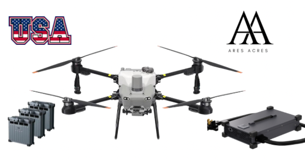DJI Agras T50 Agro Sprayer Drone - Ares Set - 3 Batteries & Charger