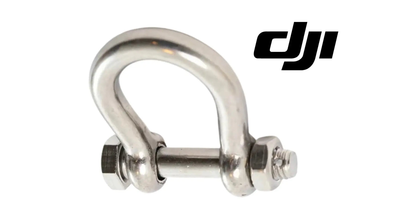 DJI Agras T100 damper hook, U-shaped metal with two side screw bolts