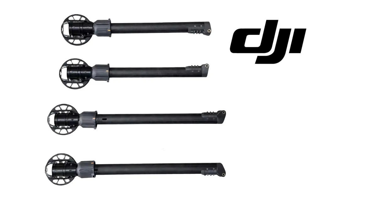 DJI Matrice 400 drone arm assembly set, four arms shown