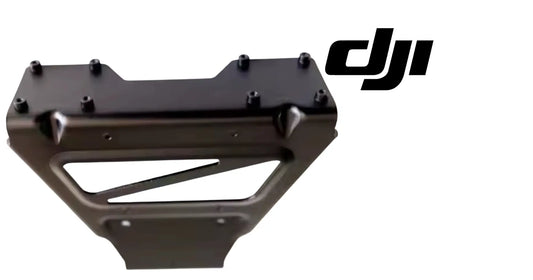 DJI Agras lift frame connecting bracket, dark metal bracket with mounting points