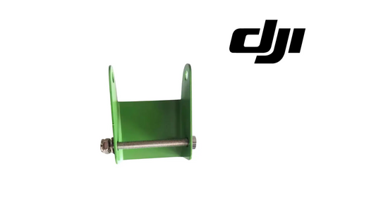DJI Agras arm armor buckle reinforcement set: green side brackets with metal spring