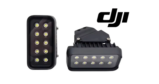 DJI Agras night LED navigation light module, black, with mounting bracket