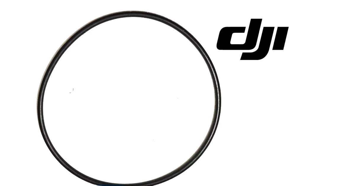 DJI Agras T50 impeller pump sealing ring, black circular O-ring