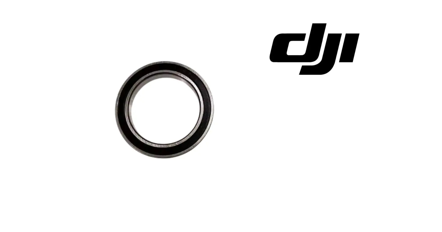 DJI motor bearing ring with black outer edge and silver inner lip