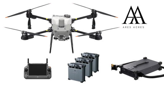 DJI Agras T50 Agro Sprayer Drone - Ares Set - 3 Batteries & Charger