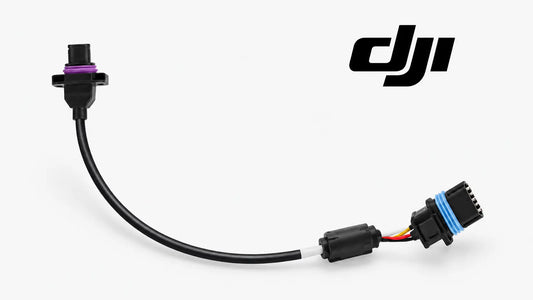 DJI Agras replacement flowmeter signal cable with black connectors