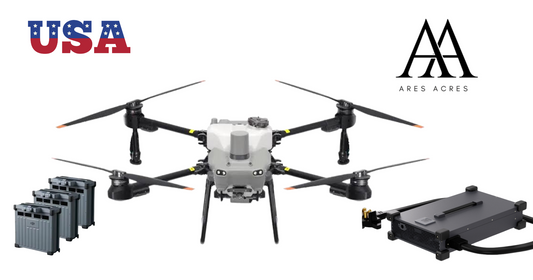 DJI Agras T50 Agro Sprayer Drone - Ares Set - 3 Batteries & Charger