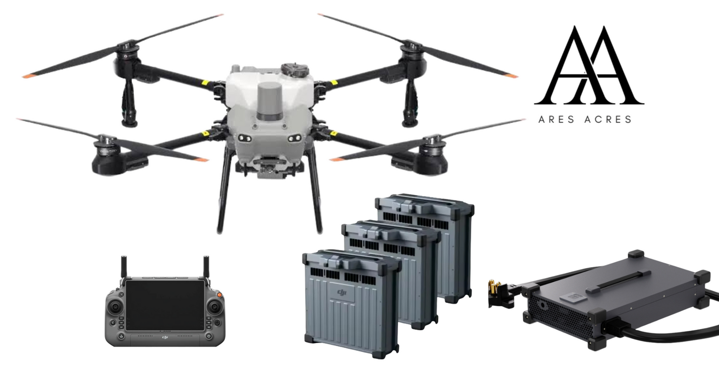 DJI Agras T50 Agro Sprayer Drone - Ares Set - 3 Batteries & Charger