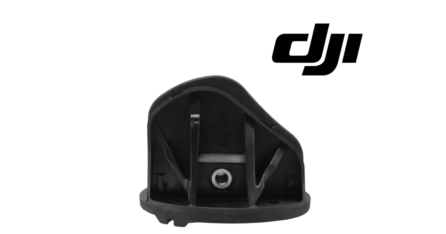 DJI Agras T100 spray boom hinge housing, black plastic joint rotation shaft part