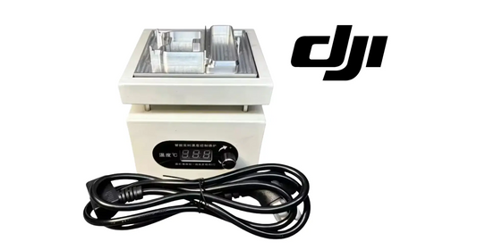 DJI battery soldering furnace control panel with power cord
