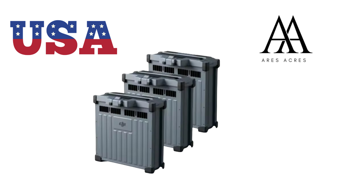 DJI Agras T50 T40 Intelligent Flight Battery - Ares Power Pack - 3 DB1560 Batteries