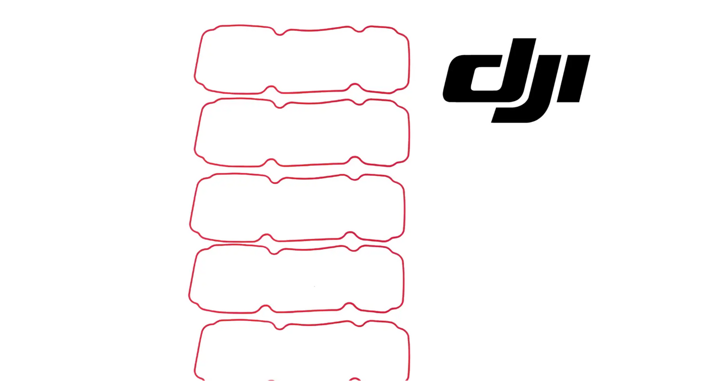 DJI Agras T100 OEM Avionics Sealing Ring Kit (5 PCS) Ares Acres