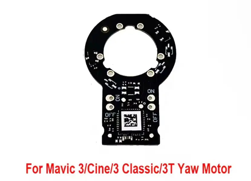 Yaw motor cable PCB for DJI Mavic 3/Cine, black board with mounting holes