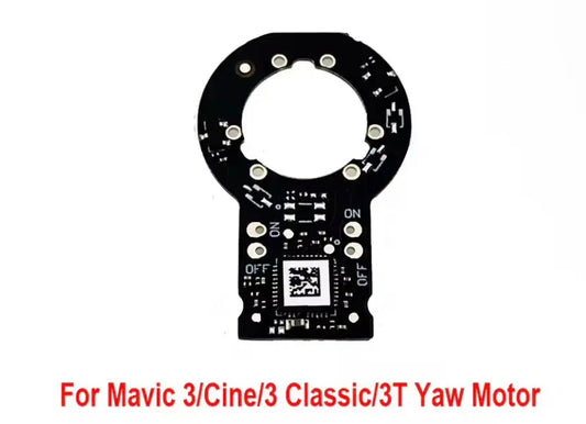 Yaw motor cable PCB for DJI Mavic 3/Cine, black board with mounting holes