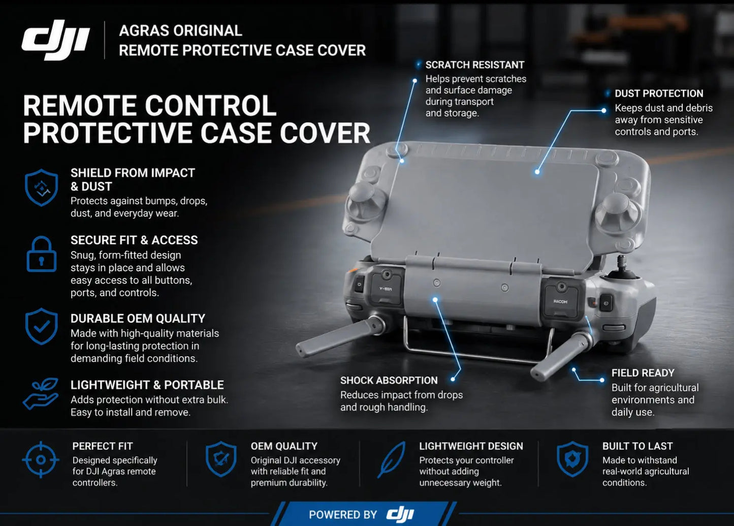 DJI Agras Original Remote Control Protective Case Cover DJI