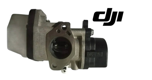 Fuel injection module, metal housing and black connector with side outlet, DJI logo