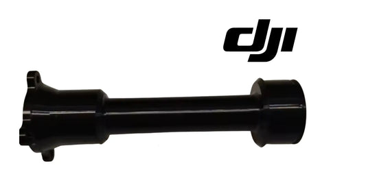DJI Agras shaft sleeve module, black cylindrical sleeve with end mounts