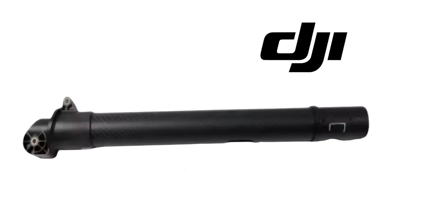 DJI T100 small aircraft arm, black cylindrical boom with motor mount end