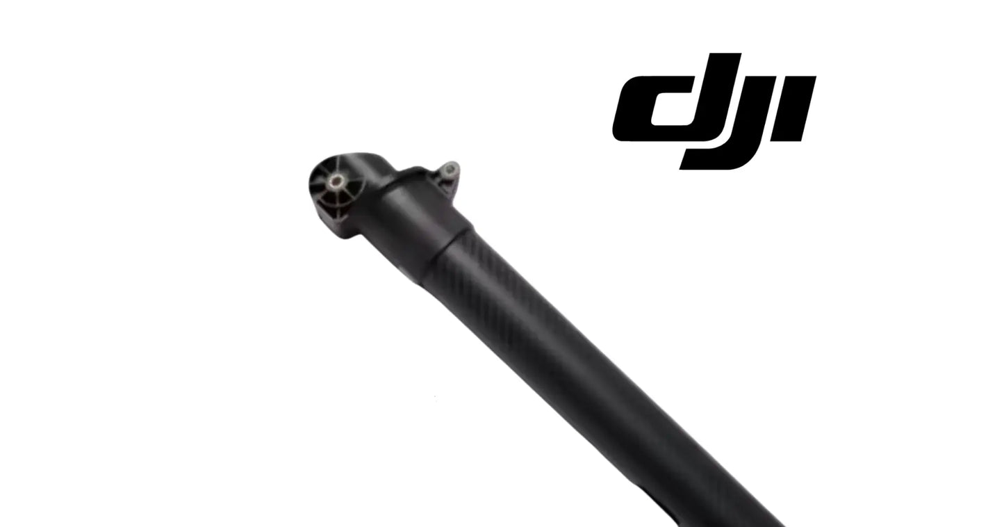 DJI T100 aircraft arm, black angled boom with circular motor-hub end