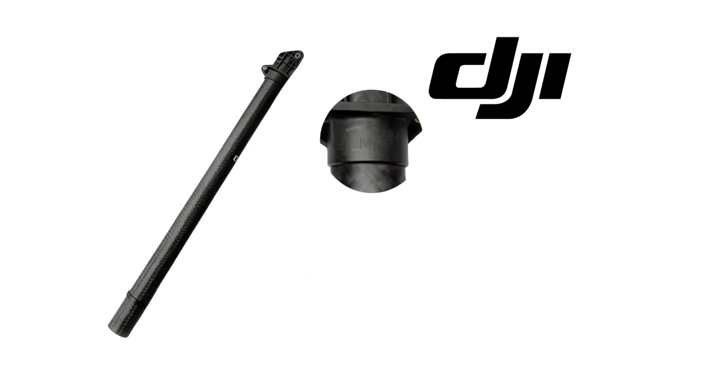 DJI T100 aircraft arm, black boom with motor-hub collar detail