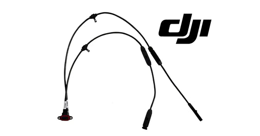 DJI T100 in-position detector cable with multiple black connectors and leads