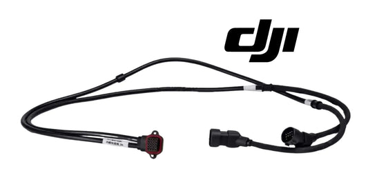 DJI Agras adapter cable with red-ring circular connector and black housing