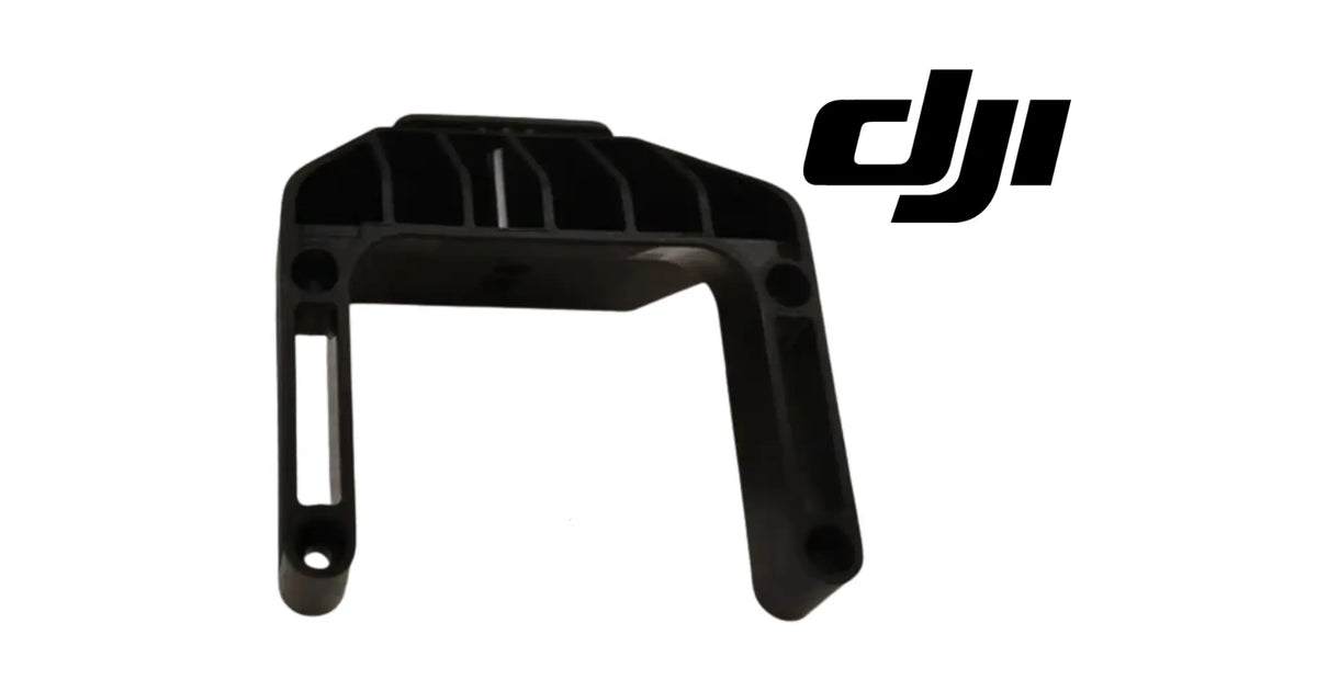 DJI Agras T100 spotlight bracket, black plastic U-shaped mount frame