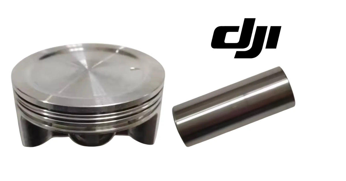 DJI piston with cylindrical pin and matching rod