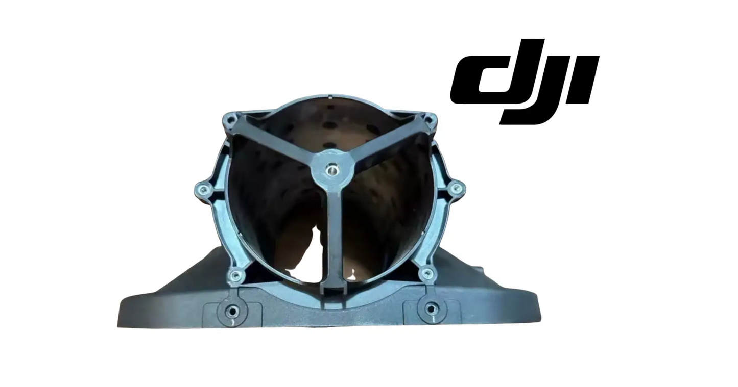 DJI Agras T100 auger shell with center core and blue base plate