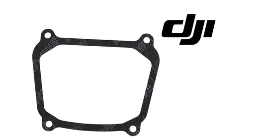 DJI cylinder head cover gasket, black rubber seal with four mounting holes