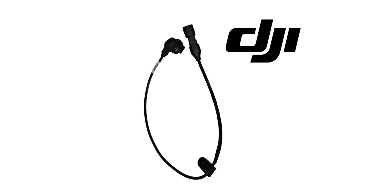DJI Agras T100 motor adapter cable with dual black connector plugs