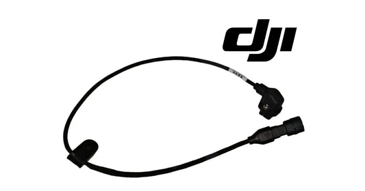 DJI Agras T100 motor adapter cable with two black connector ends