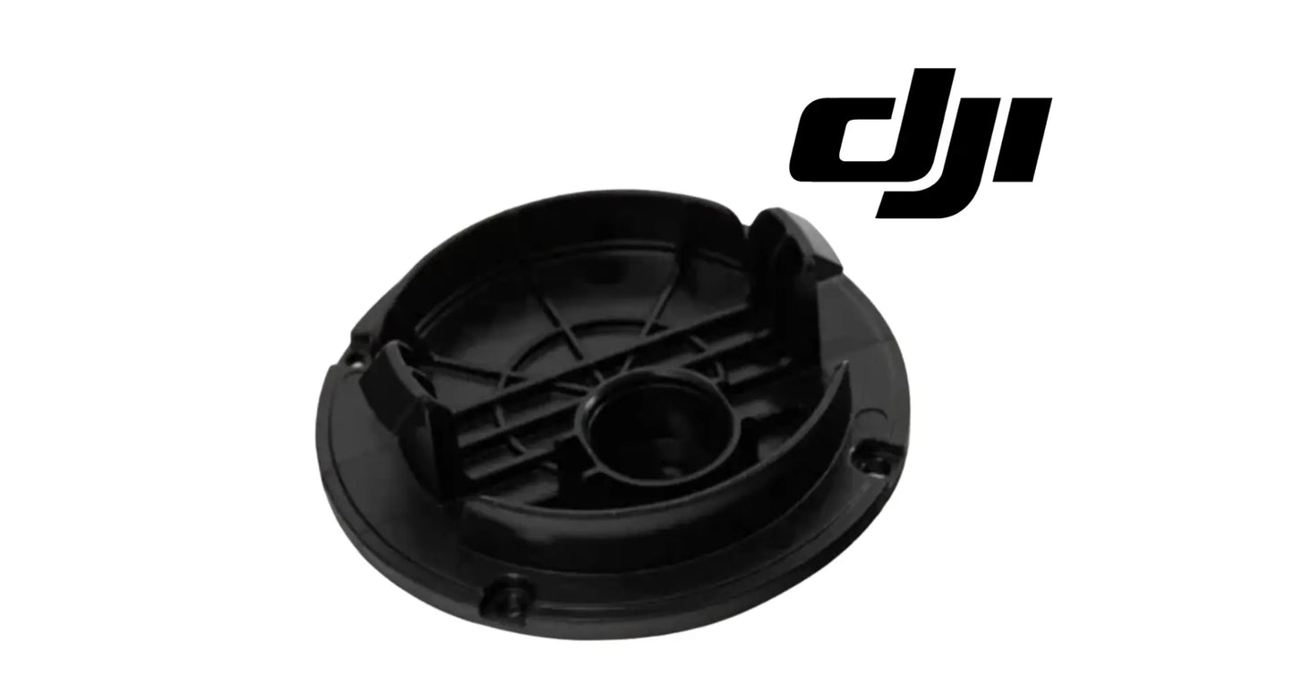 DJI Agras lower cover, black plastic with circular vent detail