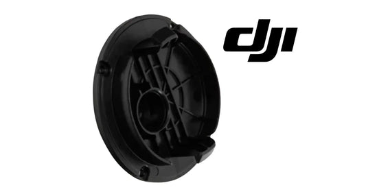 DJI Agras lower cover, black plastic side view with mounting tabs