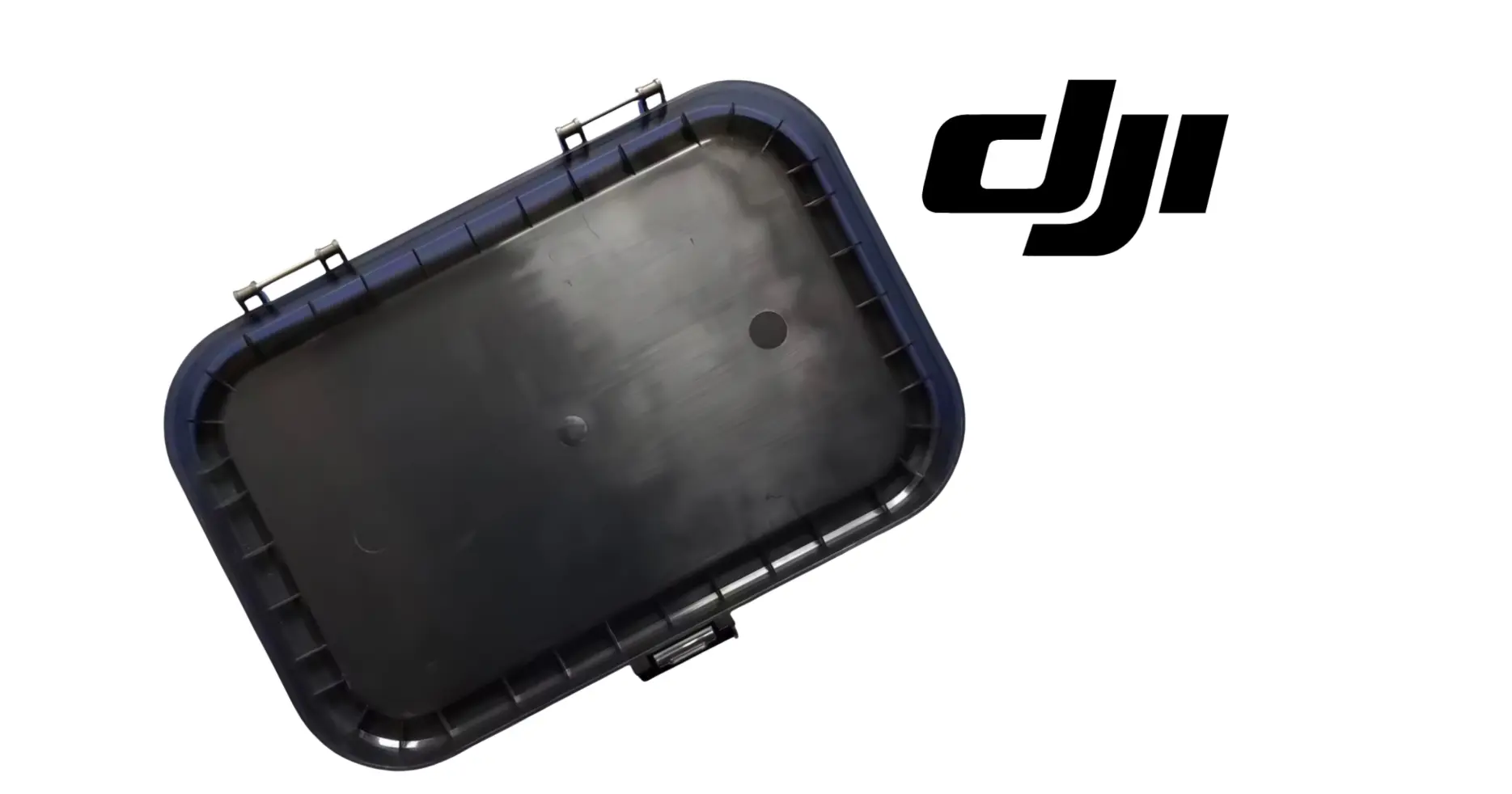 DJI Agras T30 spreading box cover: angled dark lid with molded rim