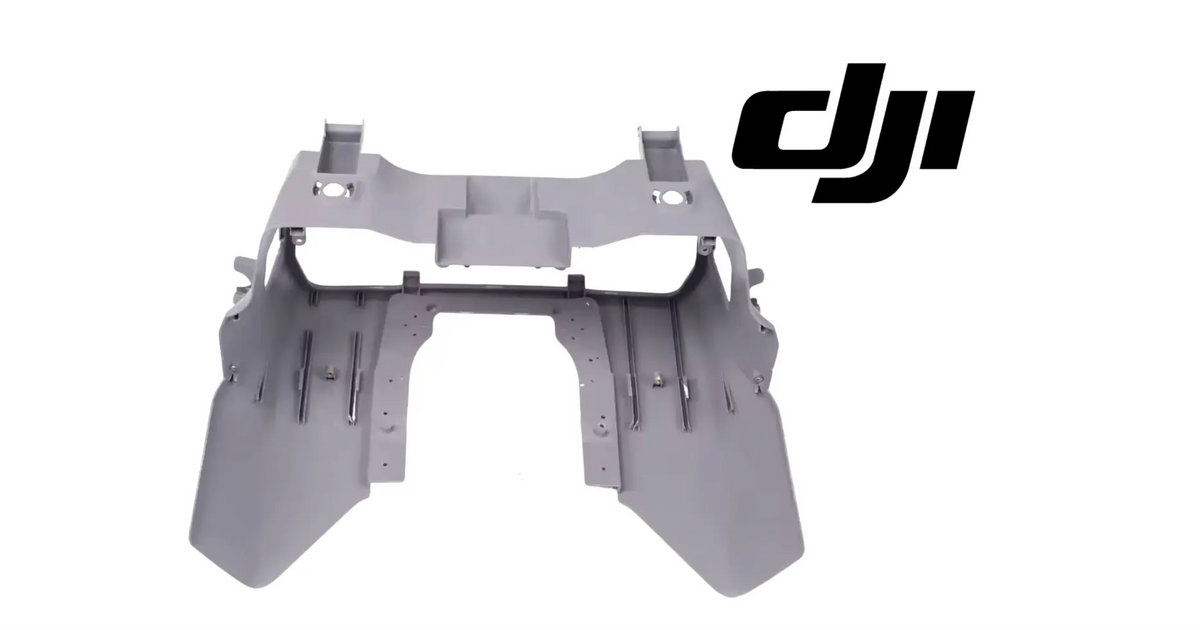 DJI Agras T50 rear shell frame with central opening and side deflector panels