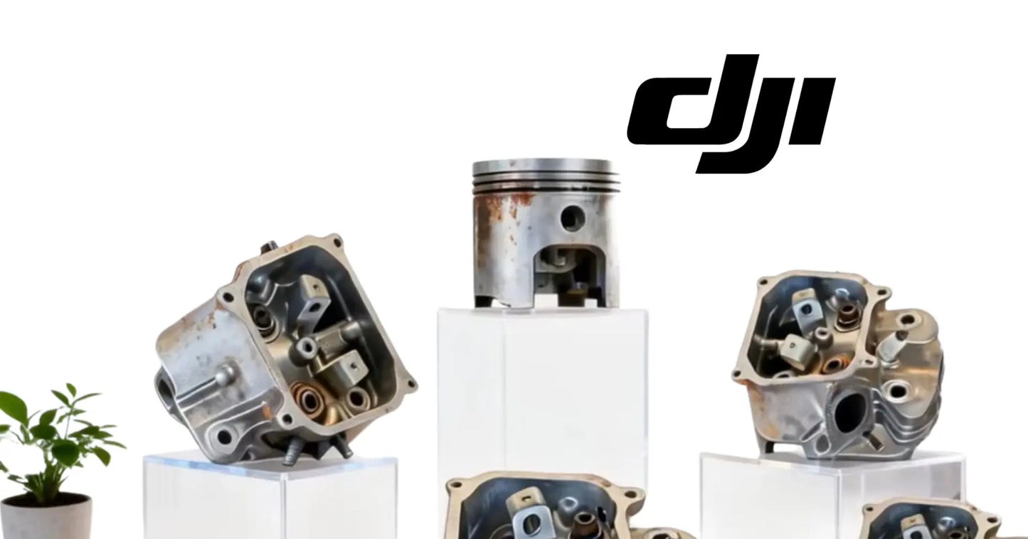 DJI Agras T25P OEM D6000i Generator Cylinder Head Assembly