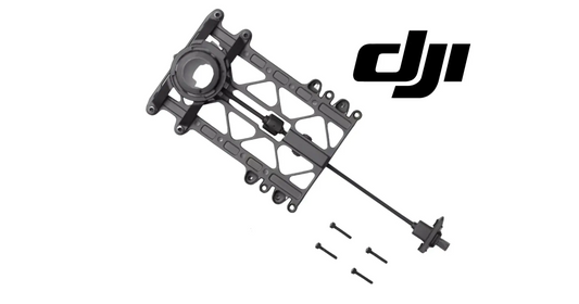 DJI Matrice gimbal connector mount with round bracket, screws, and cable