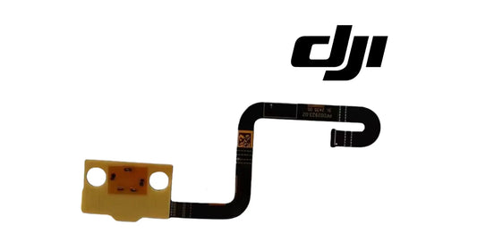 Downward Type-C cable with gold board end and black flex cable loop