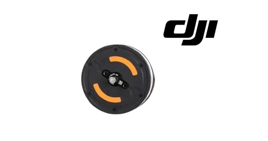 DJI Matrice 350 RTK OEM arm motor, black circular cover with orange indicator arcs