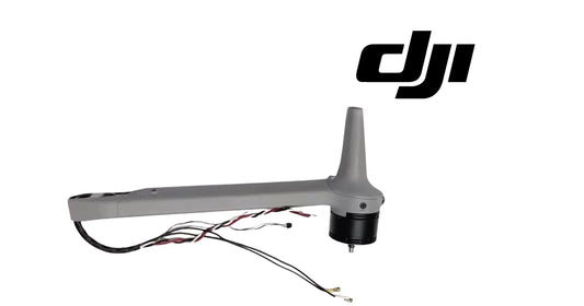 DJI Matrice 4T front right drone arm with gray strut, hub, and cable bundle