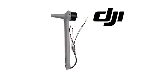 DJI Matrice 4T front right drone arm with gray motor housing and wiring