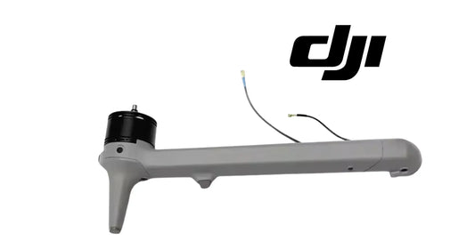 DJI Matrice 4T rear right arm with black motor and gray support bar