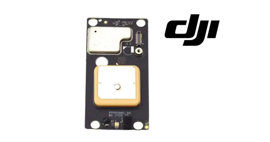 DJI OEM GPS module PCB with front chip and square antenna pad