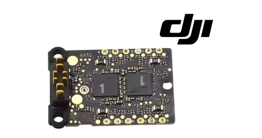 DJI Avata 2 OEM ESC circuit board with gold contacts and microchips