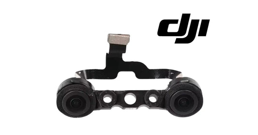DJI Avata 2 OEM front sensor module with dual round lenses and mounting bracket