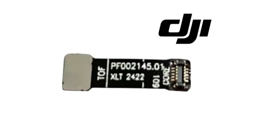 DJI ToF ribbon cable with gray connector, flat flex PCB